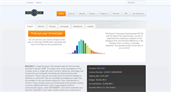 Desktop Screenshot of euclock.org